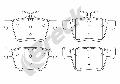Klocki hamulcowe - komplet25009 00 704 00, BRECK w ofercie sklepu e-autoparts.pl 